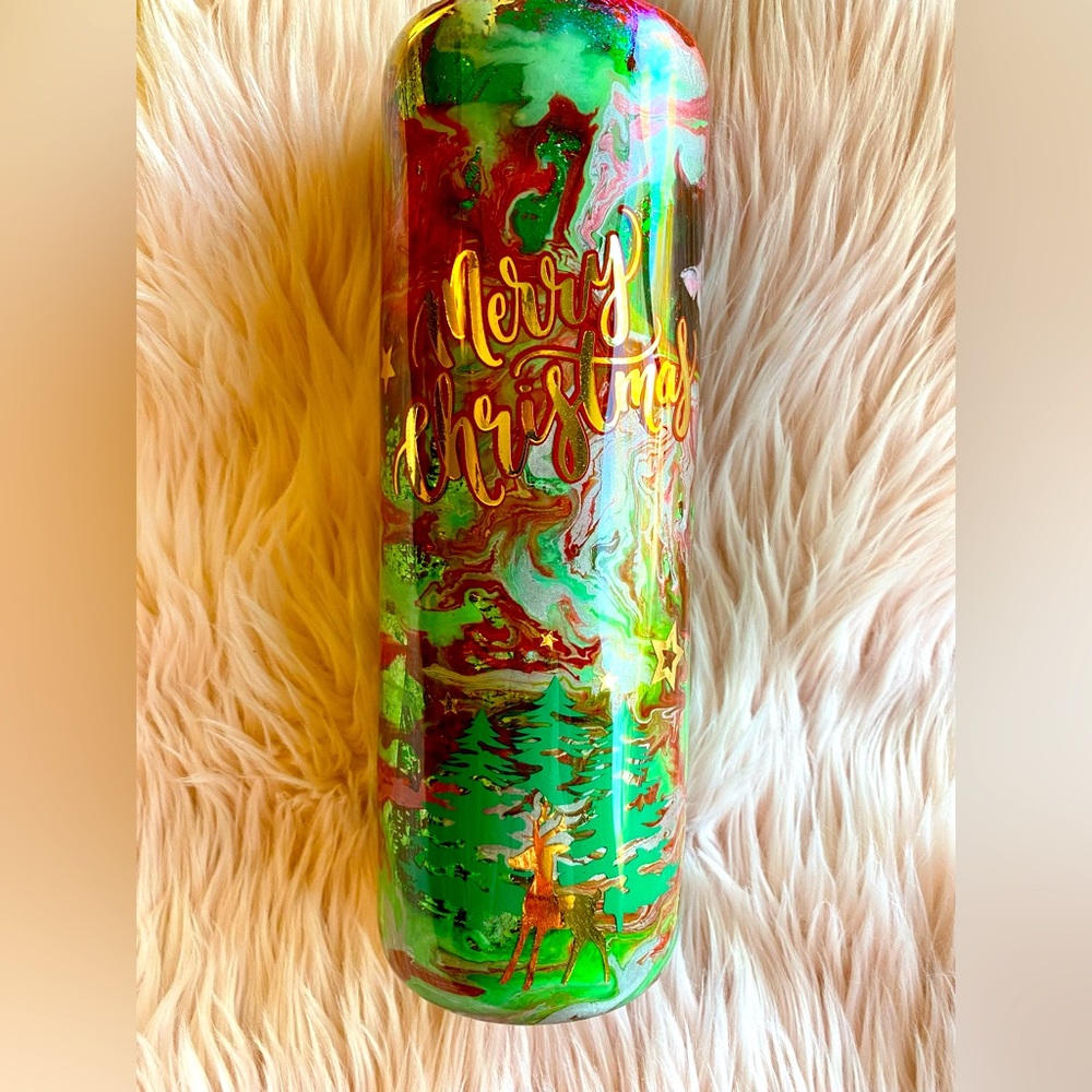 30 ounce Christmas tumbler